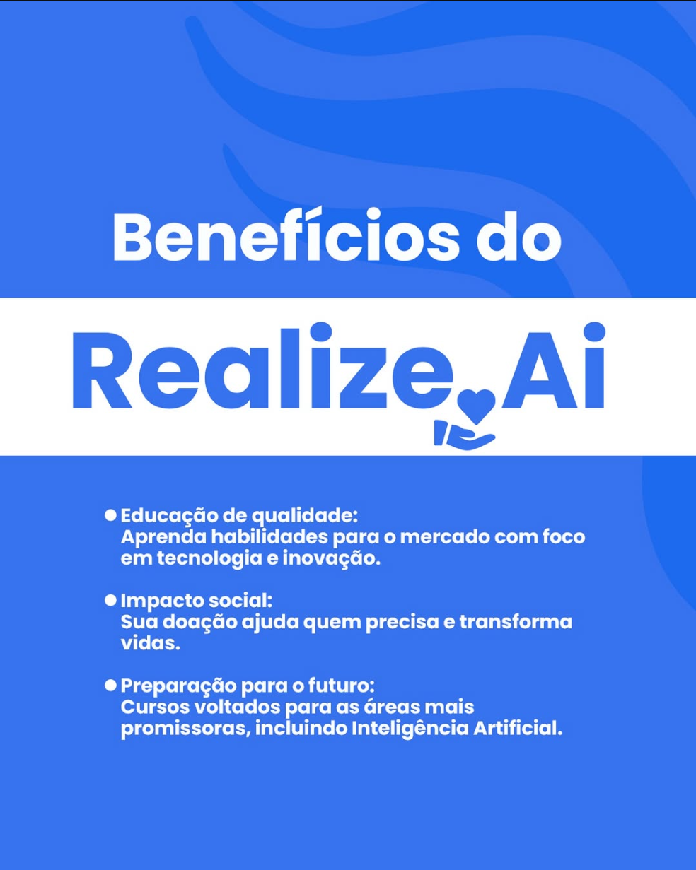Benefícios do Realize Aí